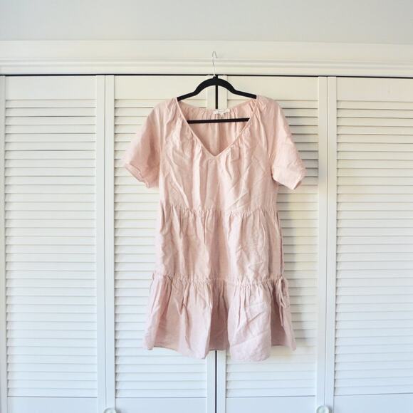 Madewell Linen Blend Lorelei Mini Dress Size Small | Size Small - Picture 3 of 9